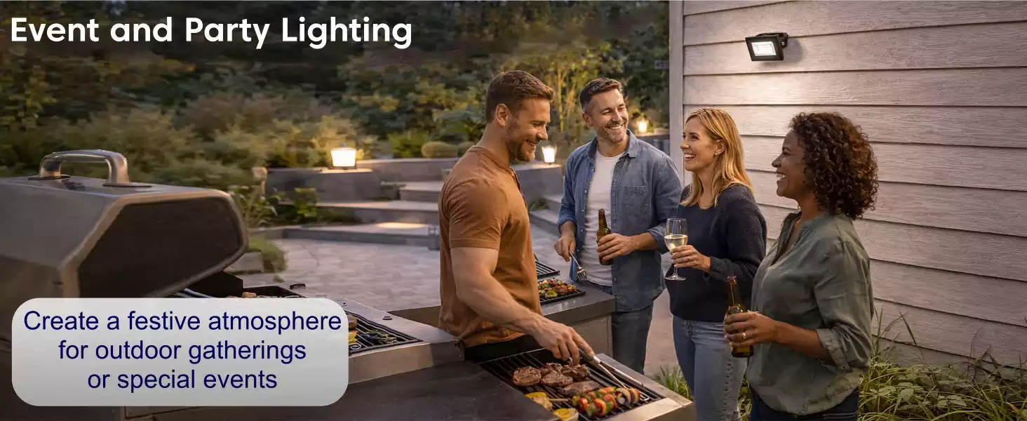 Morris led 20w floodlight ideal for events and parties